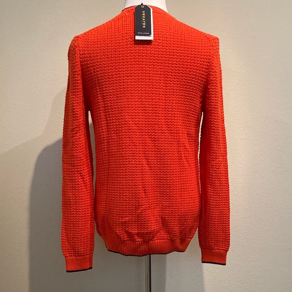 Denim & Flower Men's Knitted Crewneck Sweater - Picture 3 of 6